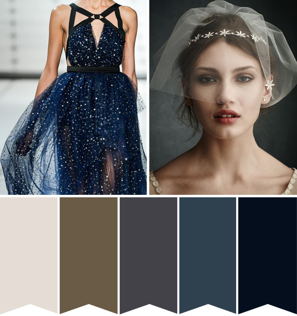 Starry night theme wedding inspirations – Yuan's fashion and beauty choice